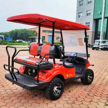4-seater Off-road Golf Cart Battery Beach Car thumbnail-3