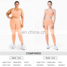 LOLOLULU Athletic Sports Slim Fit Gym Women Set 2 Piece Plus Size Yoga Suit thumbnail-2