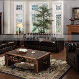 Antique Home Furniture Chesterfield Sofa Set/Home Furniture Antique Appearance Leather Sofa thumbnail-5