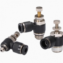 Tracheal Throttle Valve Quick Connector Cylinder Speed Control Valve Adjustable Sl4 6 8 10 12 - M5 01 02 03 04 thumbnail-4