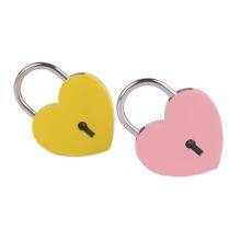 Love Heart Padlock Metal Lock for Decoration thumbnail-2