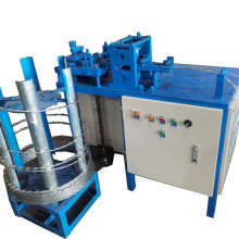 Galvanized Razor Blade Barbed Wire Mesh Making Machine Made in China thumbnail-3