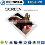 13.3 Inch CE&RoHS Cheap Touch Tablet With Sim Card Mid Android
