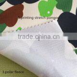 Mountain Jacket Fabric / Bonded Fleece Softshell Fabric thumbnail-4
