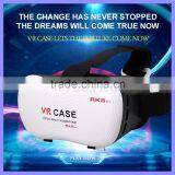 VR Headset 3D Google Glass VR 3D Plastic Edition Head Mount Virtual Reality 3D Glasses Active Oculus Rift Google Cardboard,9D VR