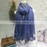 Beautiful Lace Splice Large Long Fashion Charm Women Hijab Scarf thumbnail-5