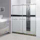 Customized Size Tempered Galss Sliding Shower Screen thumbnail-1