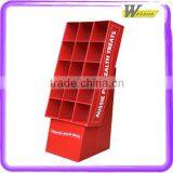 Promotion Supermarket Paper Floor Stand Compartment Display thumbnail-3