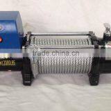 NEW 12000lb Offroad Recovery Winch Aluminum Control Box on Motor Top thumbnail-1