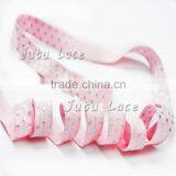 Shiny 5/8'' Elastic Fold Over Elastic - Stretch Baby/girls Headbands Accessory thumbnail-4