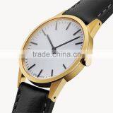 PVD Satin Gold Case Coating Stainless Steel Case 5ATM Waterproof Stainless Steel Brand Fashion Watch thumbnail-6