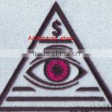 Cheap Polygon Design Iron-on Backing Embroidery Patch for Jeans thumbnail-3