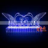 2016 New Acrylic Ice Sculpture With LED Lights, LED Edge Sign thumbnail-4