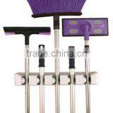 Magic Holder 5 Position Broom Organizer Broom Holder Cleaning Tools Organizer thumbnail-6