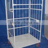 Four Wheels and Fold Metal Industry Logistics Trolley