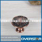 Zinc Alloy Antique Wooden Kitchen Cabinet Door Knob thumbnail-1