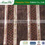 Gold Thread Shenil Velvet Fabric With Embroider