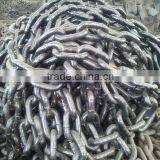 Factory Supply Mining Round Link Chain Self Colored