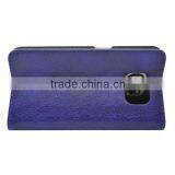 Genuine Leather Flip Cover Clear Case for Galaxy s6 thumbnail-2