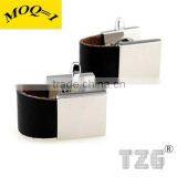 TZG09428 Fashion Cuff Link Leather Cufflink thumbnail-1