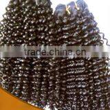 Factory price wet and wavy indian remy hair weave