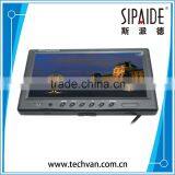 SPD77 9" TFT LCD Color 800 x 480 Car Monitor 9 Inch Screen With Widescreen Remote Support 2CH Video Input For Rear View Camera