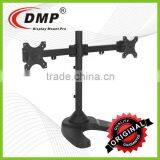 LCD351D-STAND Dual LCD Monitor Mounts Free Standing Adjustable, Full Motion,Tilt,Swivel,Rotate Fits Two Screens up to 27 Inch