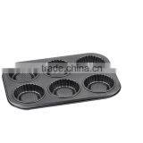Bakeware Carbon Steel Cake Pans of Muffin Pan With 6 Cups thumbnail-5