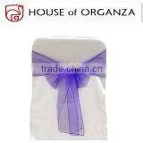 2014 New Chair Decoration Tie Organza Sash for Banquet thumbnail-1