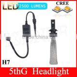 5th Generation High Power Led Headlight Bulb h7 h4 H13 H1 H3 H8 H9 H10 H11 H16 thumbnail-1