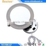 8'' Round Brass Acrylic Mirror Led Compact Bathroom Wall Mirror Quality Choice thumbnail-4