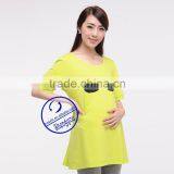 Wholesale 100 Cotton Short Sleeve Pregnant Women Matenity Wear thumbnail-2