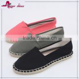 cheap wholesale espadrille white canvas shoe in china wholesale fashion canvas shoe                        
                                                Quality Choice