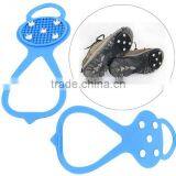 2016 Promotion Anti-slip Silicone Rubber Reusable Shoe Covers Rain Snow Ice Climbing Crampons thumbnail-4