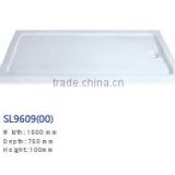 shower tray size in 1500*750*100mm for bathing