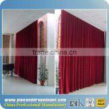 Remote control electric curtain system curtain rail