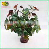 Cheap Wholesale Artificial Green Leaves Plastic Artificial Green Leaves for Artificial Green Wall thumbnail-1