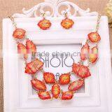 Wholesale new simple luxuriant resin china fashion jewelry sets