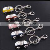 Cute Car Shape Metal Keychain thumbnail-2