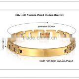 18K Gold Plated Glaze Bracelet thumbnail-4