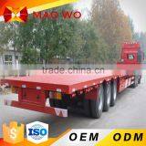 Guangzhou MAOWO Hot Sale 3 Axle 40ft Flatbed Container Semi Trailer Price thumbnail-2