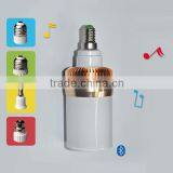 E27 Bluetooth Bulb Speaker 4.5W LED Light Wireless Audio Speaker Warm White Light CE FCC RoHS thumbnail-4