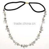Chic Elastic Fashion Metal Rhinestone Head Chain Jewelry Headband Head Hair Band thumbnail-5