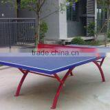 Modern Outdoor Waterproof Game Power Able Tennis Table for Wholesale thumbnail-1