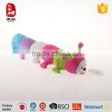China Manufacture Baby Education Toy Plush Caterpillar Toys thumbnail-2