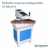 Hydraulic swing arm cutting machine/ Cutting Press/ leather cutting press