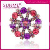 Wholesale Large Plastic Button With Rhinestone thumbnail-5