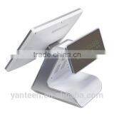 Silver Color 15inch Supermarket All in One Touch Screen POS System With Aluminum Alloy Casing thumbnail-4