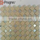 Glass Mix Ceramic Mosaic Wall Tile of Indoor (PMGCA121)