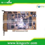 2014 new 8 channel Real-time video and audio dvr card h.264 (DS-4008HSI)